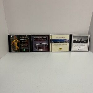 Lot of 4 Classical CD's Handel Orlando NY City Opera Orpheus Orch Tchaikovsky